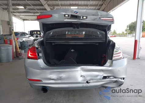 2014 BMW 320I from USA, damaged, VIN WBA3B1C53EK133557